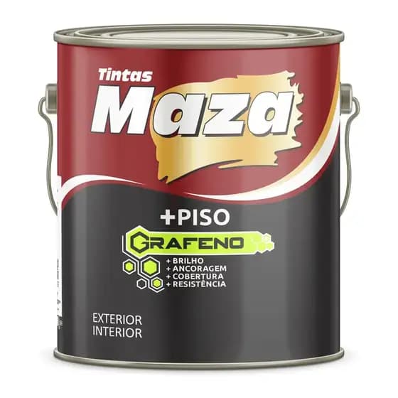 Tinta Acrílica Premium Piso Fosca Cinza 18 L