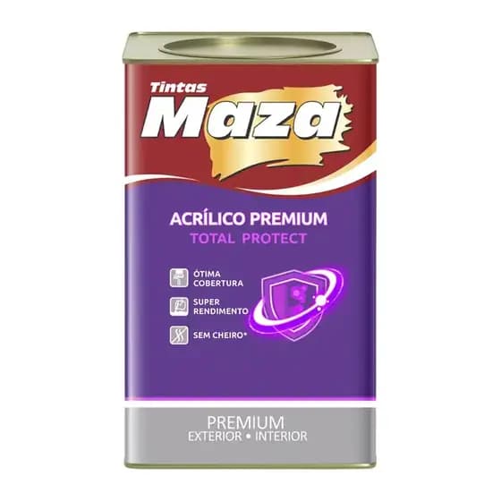 Tinta Acrílica Fosco Premium Branco 18 L